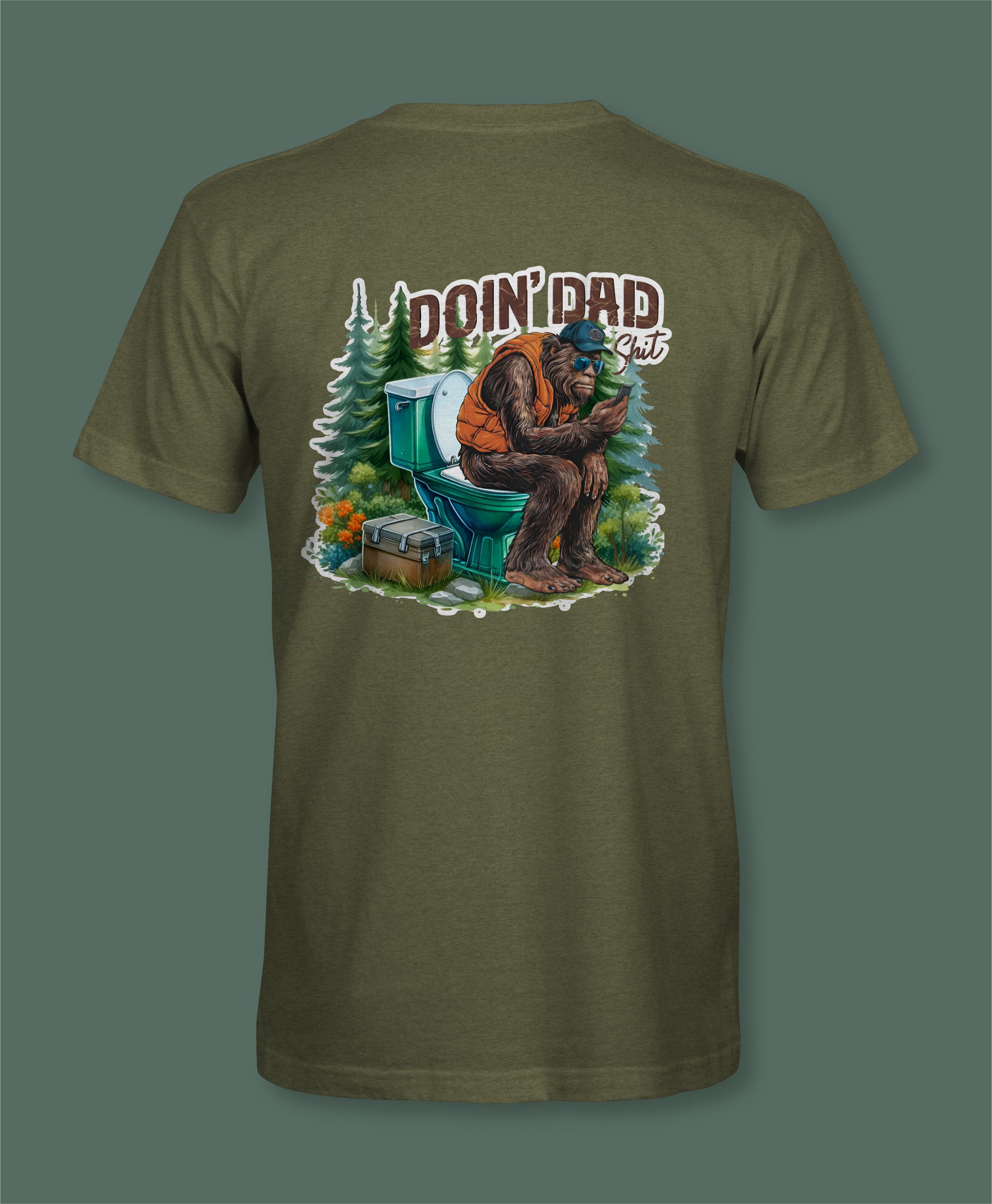 Doin' Dad Shit Sasquatch Shirt