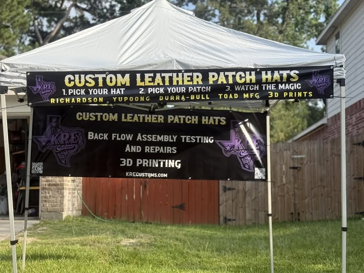 Hat Bar Tent Banner - Hat Foundry