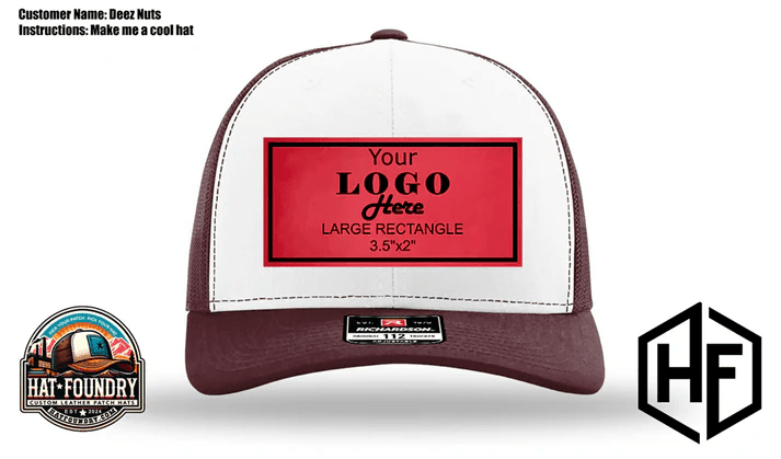 Hat Patch Mockup Tool – Richardson, Zapped, Yupoong & Otto Models + 9 Patch Shapes - Hat Foundry