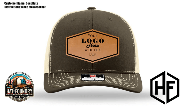 Hat Patch Mockup Tool – Richardson, Zapped, Yupoong & Otto Models + 9 Patch Shapes - Hat Foundry