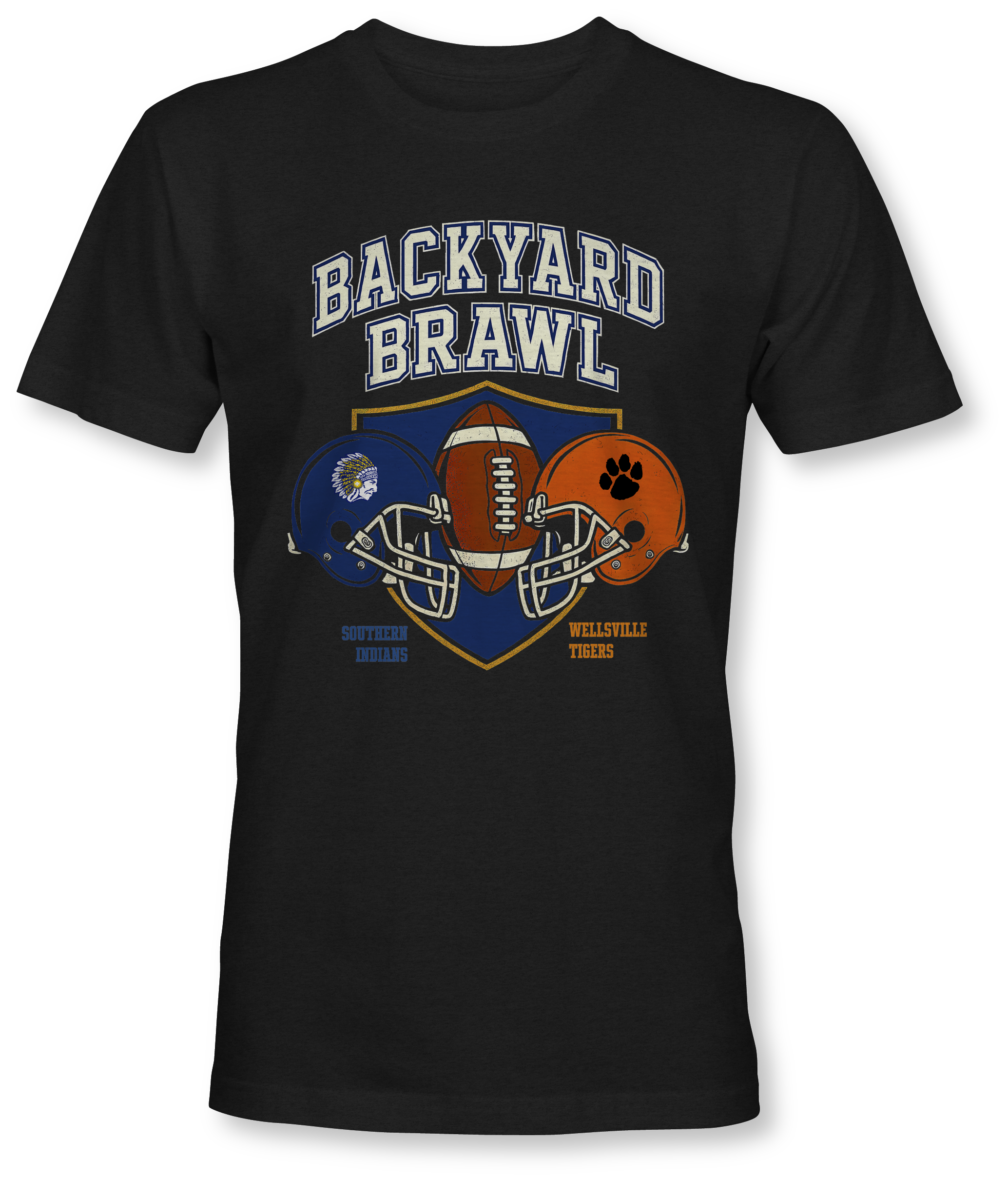 Wellsville Junior Tigers Backyard Brawl Shirt