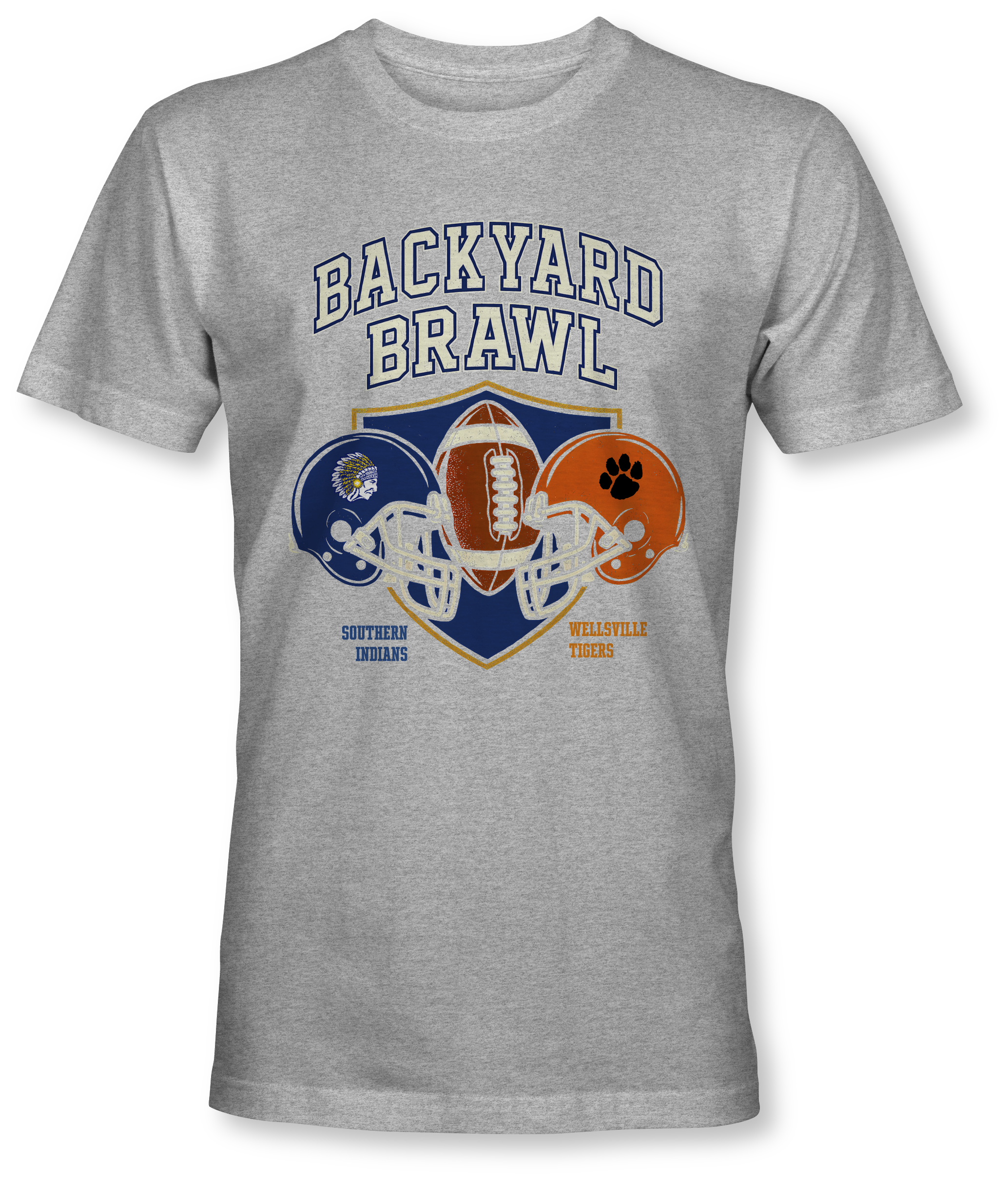 Wellsville Junior Tigers Backyard Brawl Shirt