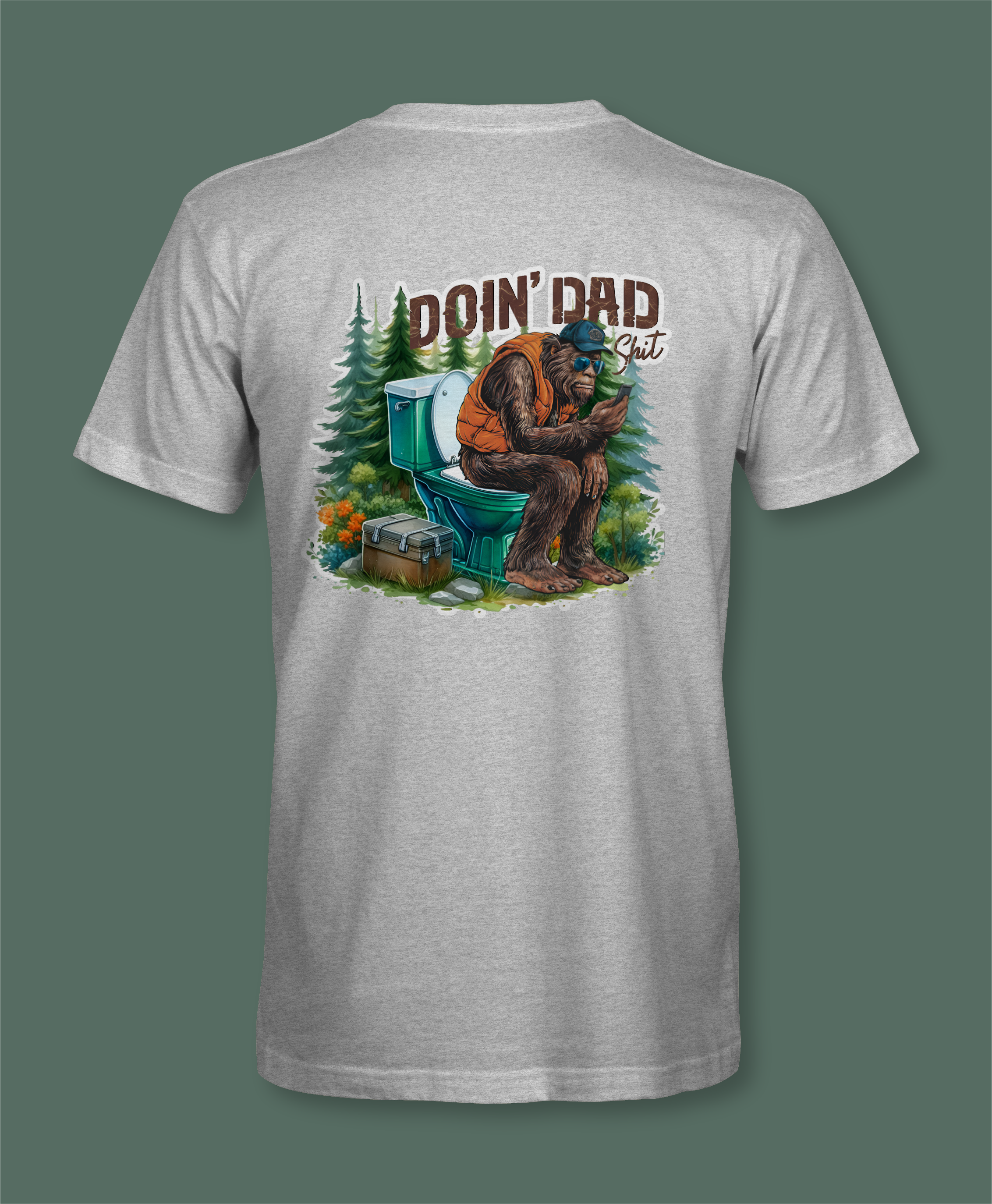 Doin' Dad Shit Sasquatch Shirt