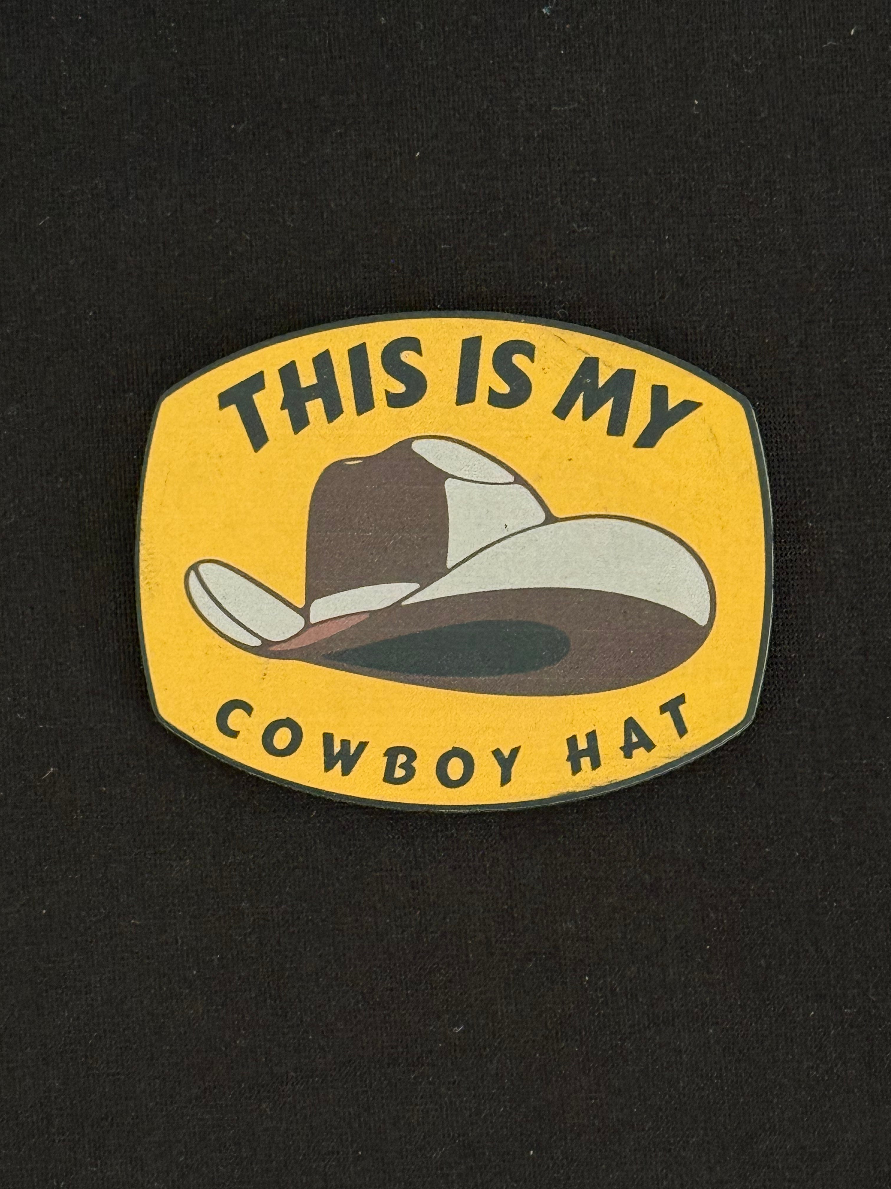 This Is My Cowboy Hat UV Printed Patch