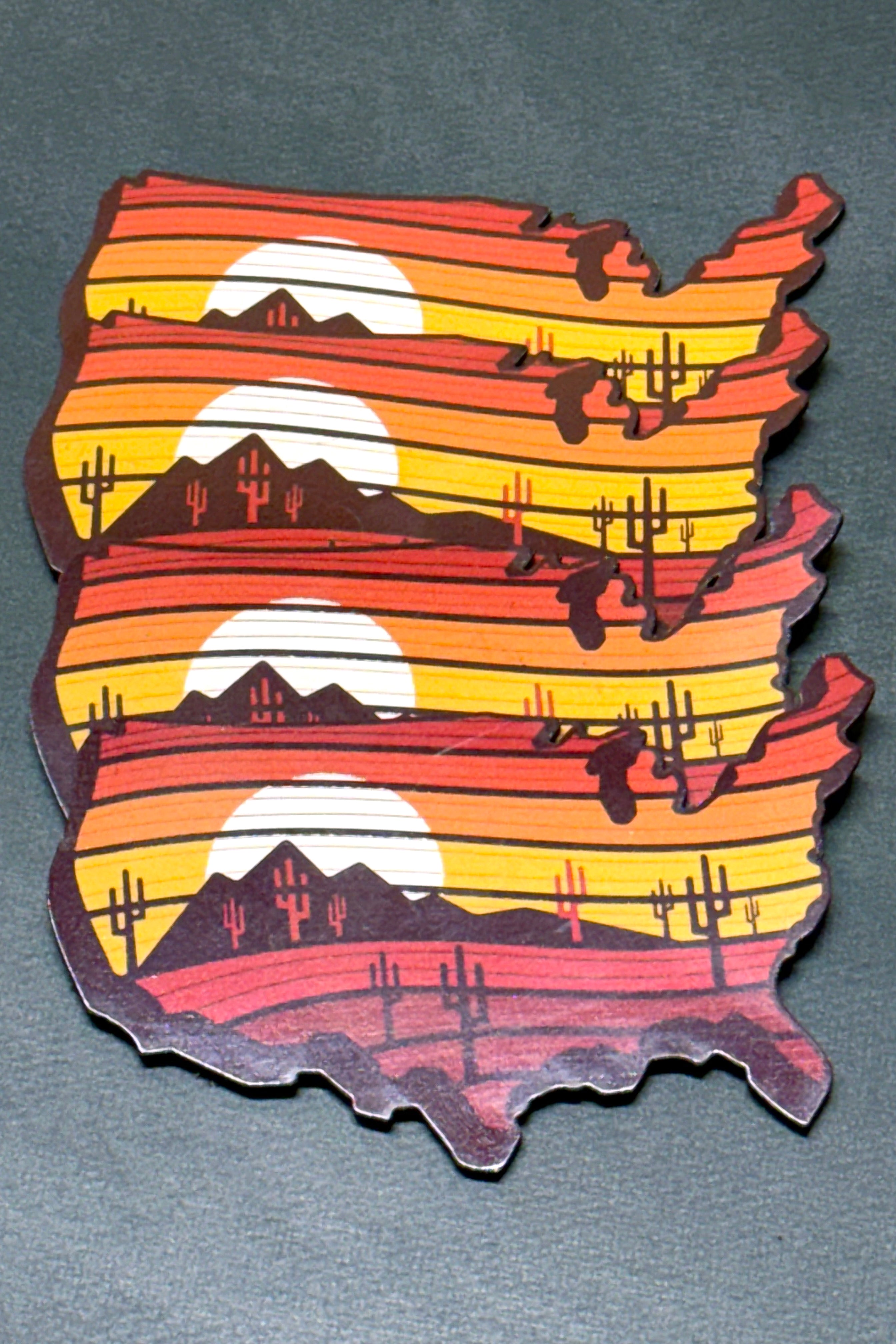 Southwest America UV Printed Patch