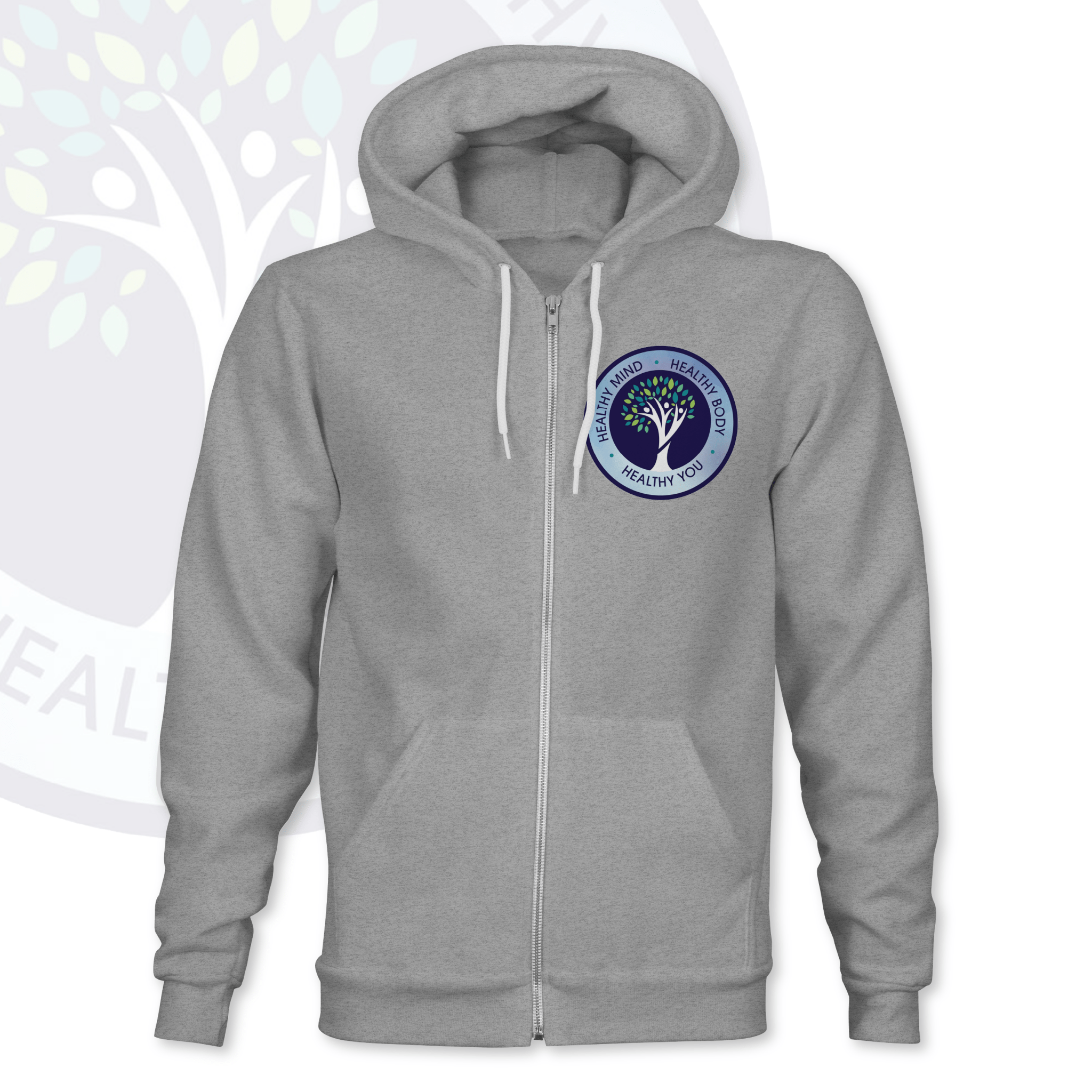 Aspire Mental Health Zip Up Hoodie - Hat Foundry Mercantile