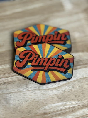 Pimpin UV Printed Patch - Hat Foundry Mercantile