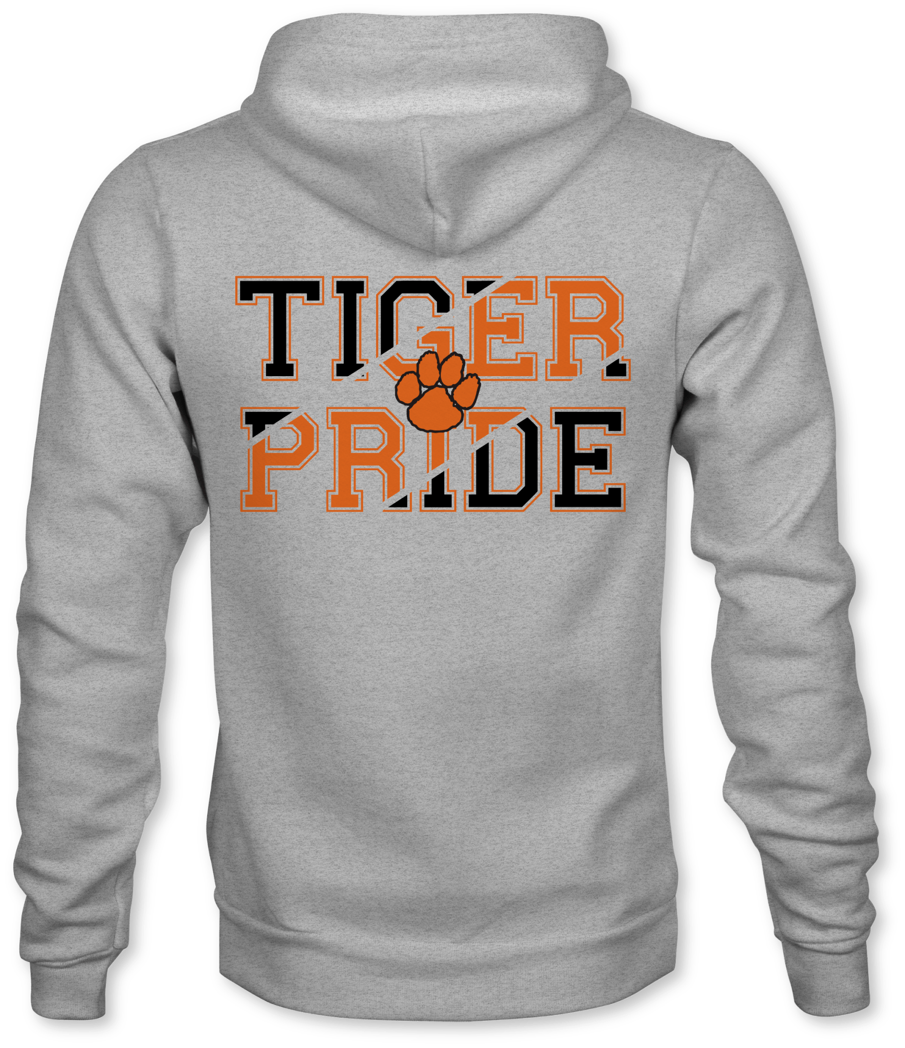 Tiger Pride Zip Up Hoodie - Hat Foundry Mercantile