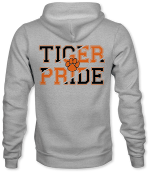 Tiger Pride Zip Up Hoodie - Hat Foundry Mercantile