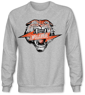 Vintage Wellsville Tigers Crew Neck - Hat Foundry Mercantile