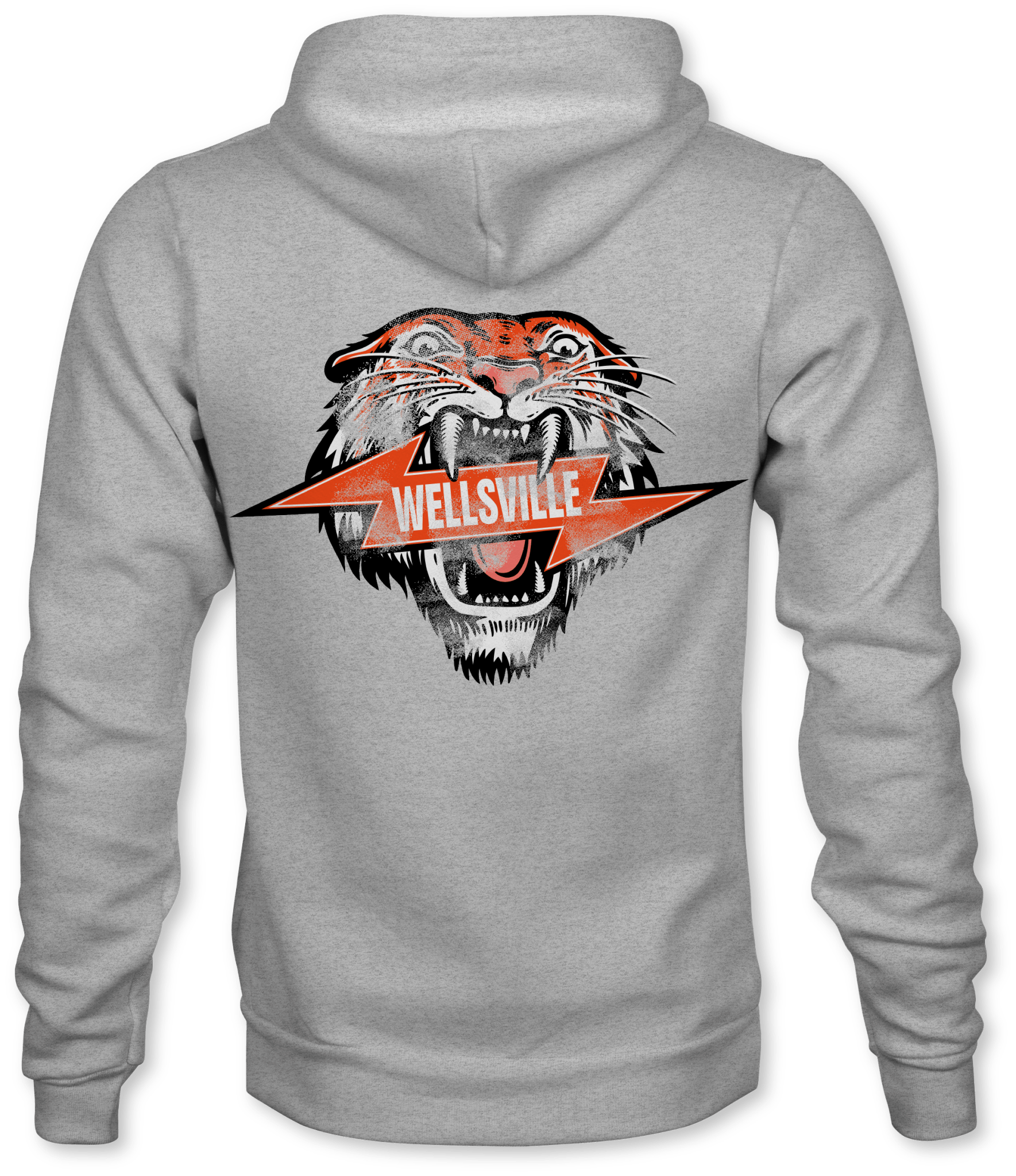 Vintage Wellsville Tigers Zip Up - Hat Foundry Mercantile