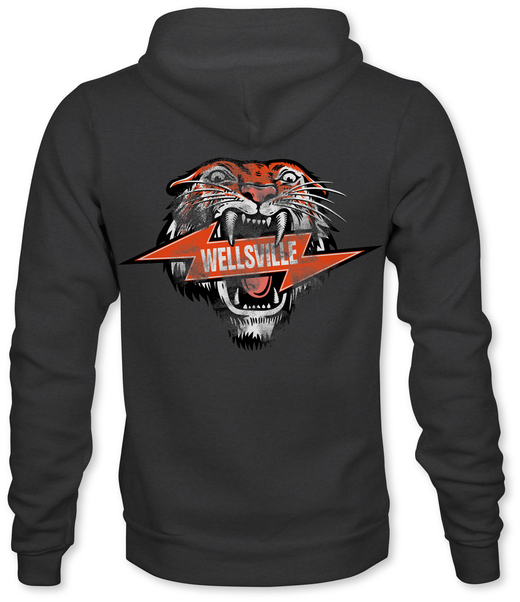 Vintage Wellsville Tigers Zip Up - Hat Foundry Mercantile