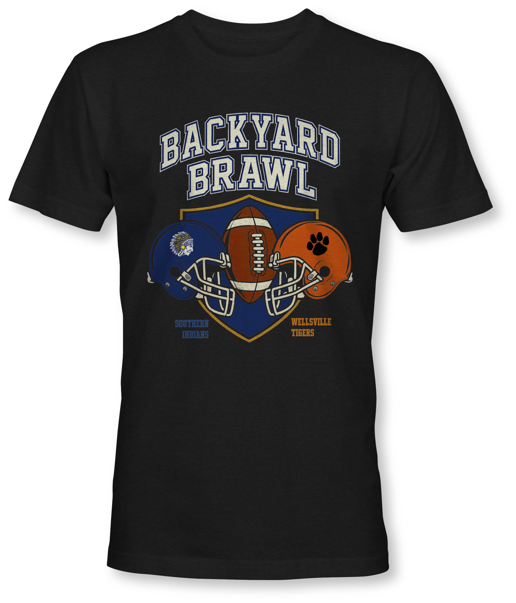 Wellsville Junior Tigers Backyard Brawl Shirt - Hat Foundry Mercantile