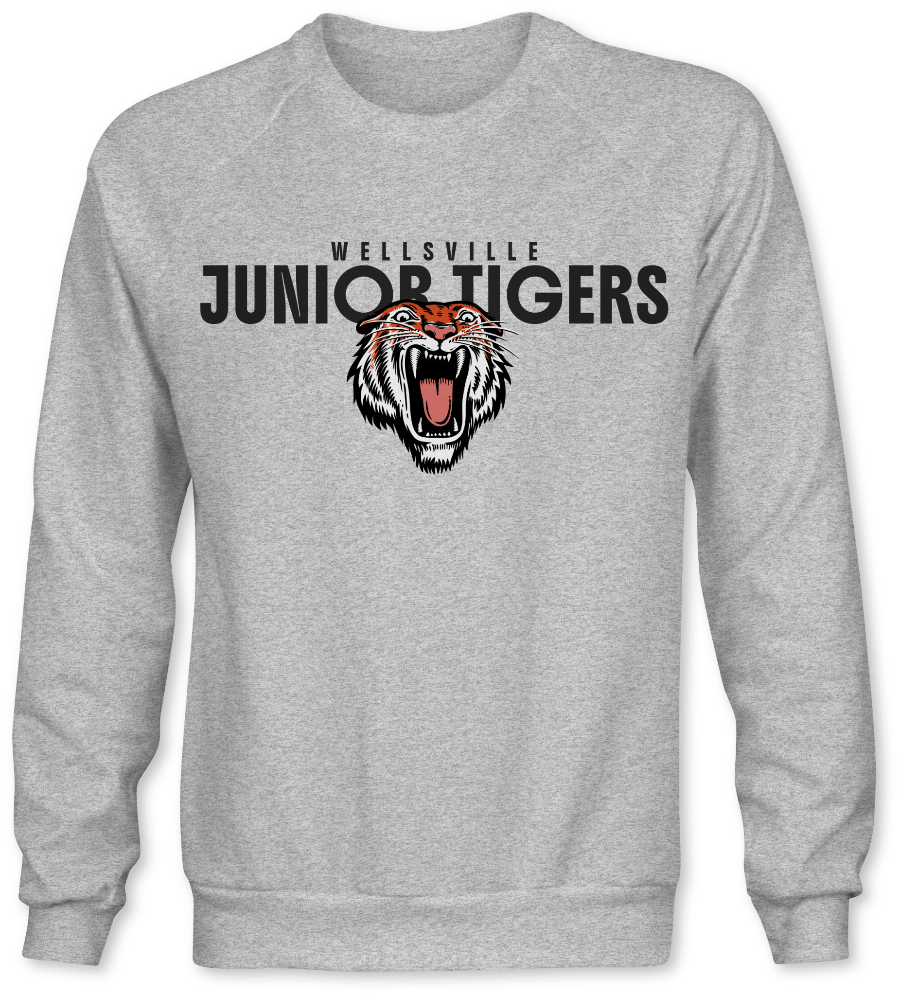 Wellsville Junior Tigers Crew Neck - Hat Foundry Mercantile