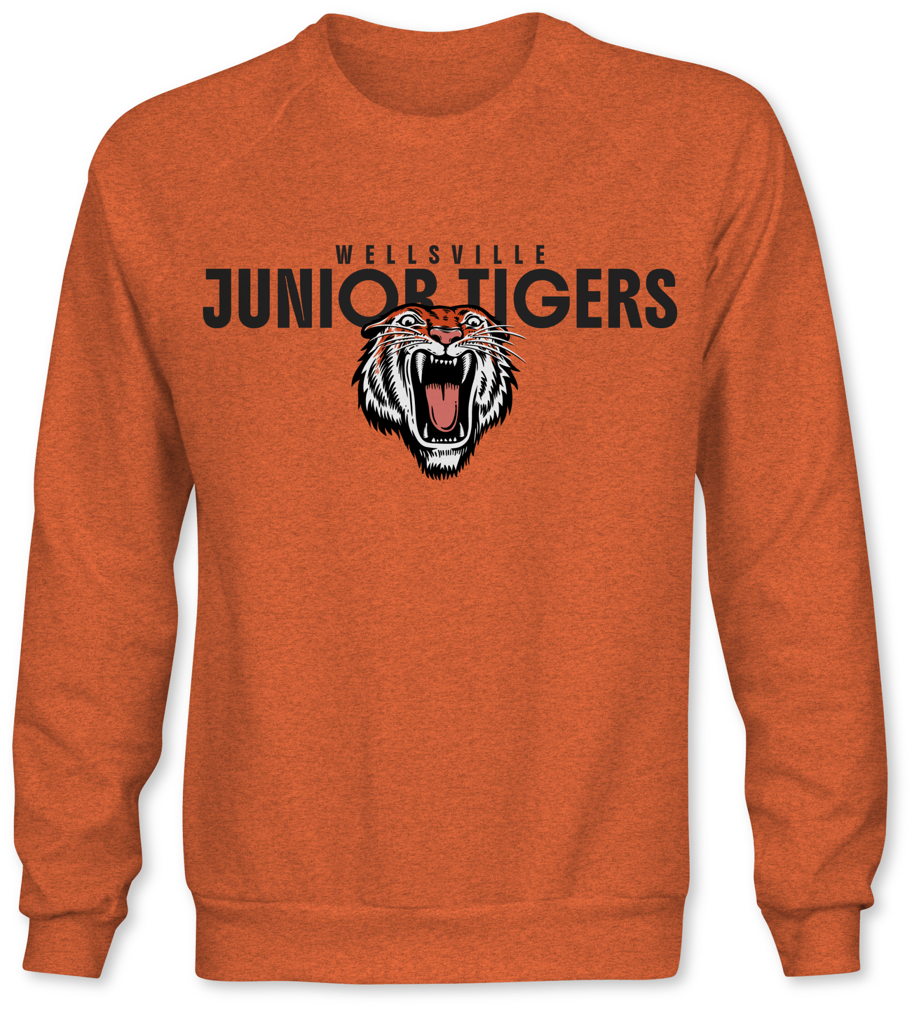 Wellsville Junior Tigers Crew Neck - Hat Foundry Mercantile