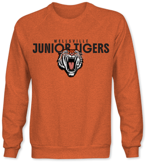 Wellsville Junior Tigers Crew Neck - Hat Foundry Mercantile