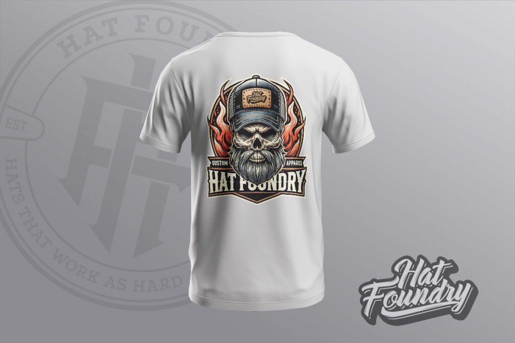 Hat Foundry Flaming Skull T-Shirt