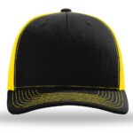 Richardson 112 Split - Black / Yellow
