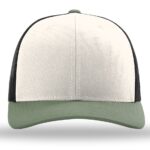 Richardson 112 Tri - Cream / Black / Loden