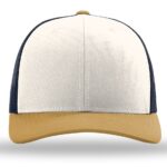 Richardson 112 Tri - Cream / Navy / Amber Gold